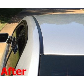 Automotive Authority For 2000-2005 CHEVY MONTE CARLO BLACK CARBON FIBER ROOF TOP TRIM MOLDING KIT