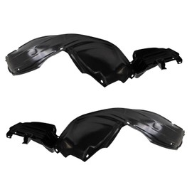 TRQ TRQ Inner Fender Liner Set Compatible with 2000-2004 Subaru Legacy SU1248104 SU1249104