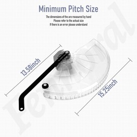 089240023710 Miter Saw Blade Guard Replacement Compatible with Ryobi TSS121, TSS121T, TSS120L 12" Miter Saw - Lower Blade Guard 089041016704 089240023707