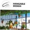 BESPORTBLE 3Pcs Hanging Chains for Flowerpots Bird Feeders Durable Metal