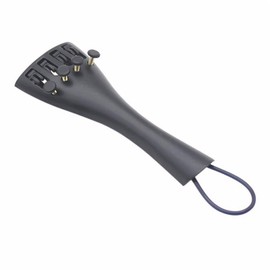 EXCEART Accessories for Violin Tailpiece Made of Rosewood Composite Tailpiece Violin Fine Tuner 4/4 Violin Tailpiece Tailpiece for Violin Replace Tailstock Plastic