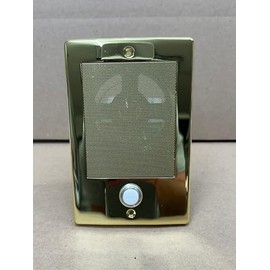 Replacement Door Speaker for NuTone NDB300 M&S DS3B (Bright Brass)