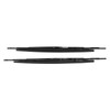Pair Windshield Wiper Blades Quiet Weatherproof 61610442837 Replacement for E65