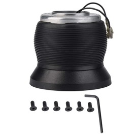Steering Wheel Hub Adapter, Qiilu Car 21 mm Steering Wheel Hub Adapter Kit for W123 W124 W126 190E
