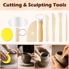 41PCS Clay Sculpting Tools Kit, Pottery Tools with Organizer Storage