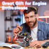 V8 Engine Toy Building Sets - Mini Combustion V8 Engine