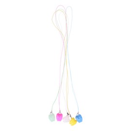 SUPVOX 5PCS Baby Teeth Storage Box with Necklace: Cute Deciduous Tooth Organizer for Kids, Keepsake Holder for Milk Teeth(Mixed Color)