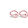 2Pcs Kayak Paddle Leash Nylon Rubber Corrosion Resistant Stretchable Anti