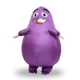 PhEuphranor Grimuce costume Purple Inflatable Costume with Eyes and Mouth, adult and kids Size