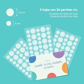 108 Parches para Acné con Hidrocoloide – Everglow Skin Solutions