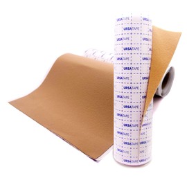 URSA Tape Rolls - Stretchy Moleskin Rolls - Reusable Hypoallergenic for Blister Prevention, Calluses, Anti Chafing - Multi-Purpose Heavy Duty Tape for Fabric, Skin, Shoes - Made in The UK (Beige)