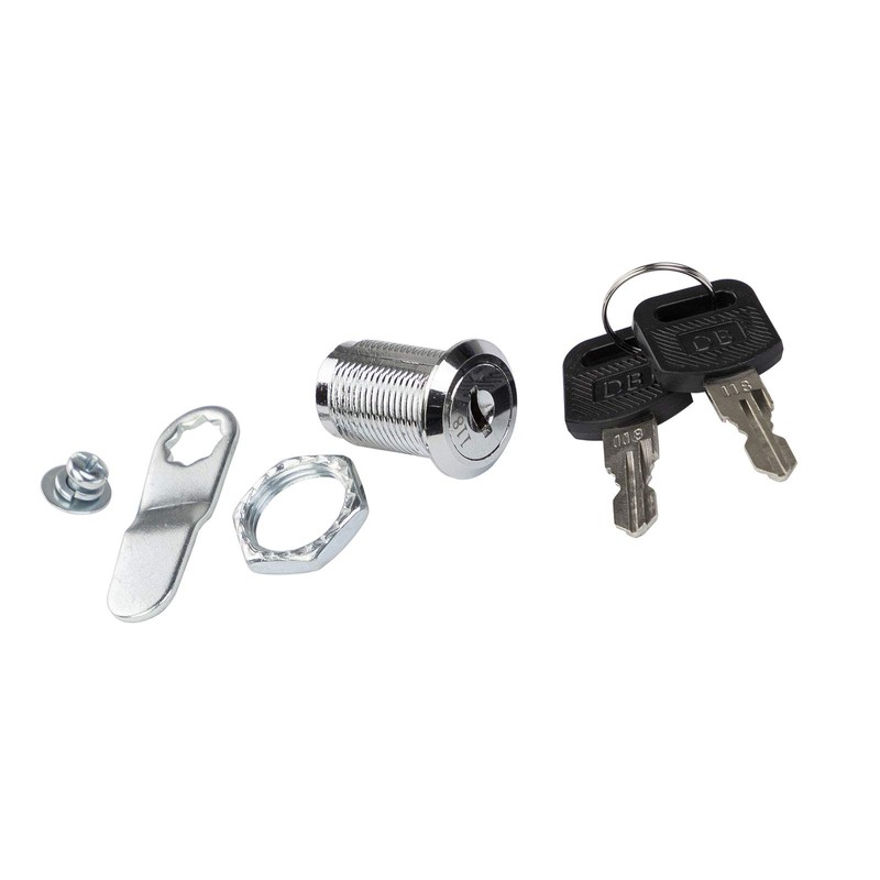 Cylinder Lock 25 mm with 2 Keys for Workbench Locker
