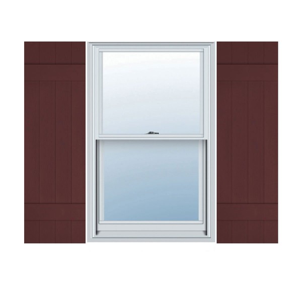 Ekena Millwork LJ4S14X05100WN 14" W Lifetime Vinyl, Standard Four Joined,