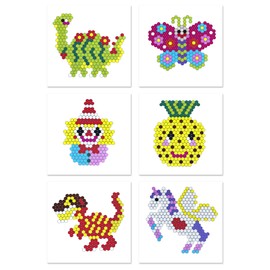 La Manuli 4 Water Beads Aqua Sticky Beads Plates Craft Plates