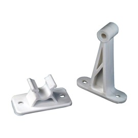 Ush Door Holder 3" White