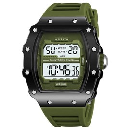 Invicta Digital Essentials Digital Watch Bright Black/Army Green