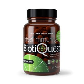 BiotiQuest Ideal Immunity Probiotics to Balance Your Gut and Build Immune System Resilience, 12 Billion CFU, Non-GMO and Gluten Free, 60 Capsules