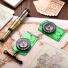 Geiserailie 20 Pcs Acrylic Orienteering Compass Navigation Backpacking Compass Professional