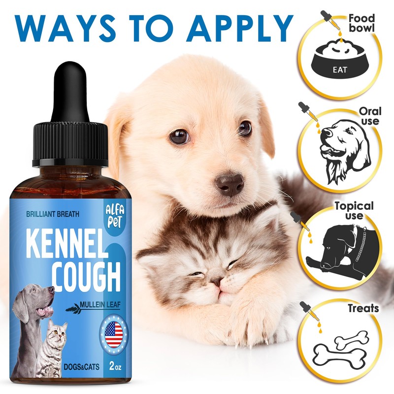 Dog Cough Treatment Liquid • Kennel Cough for Dogs &