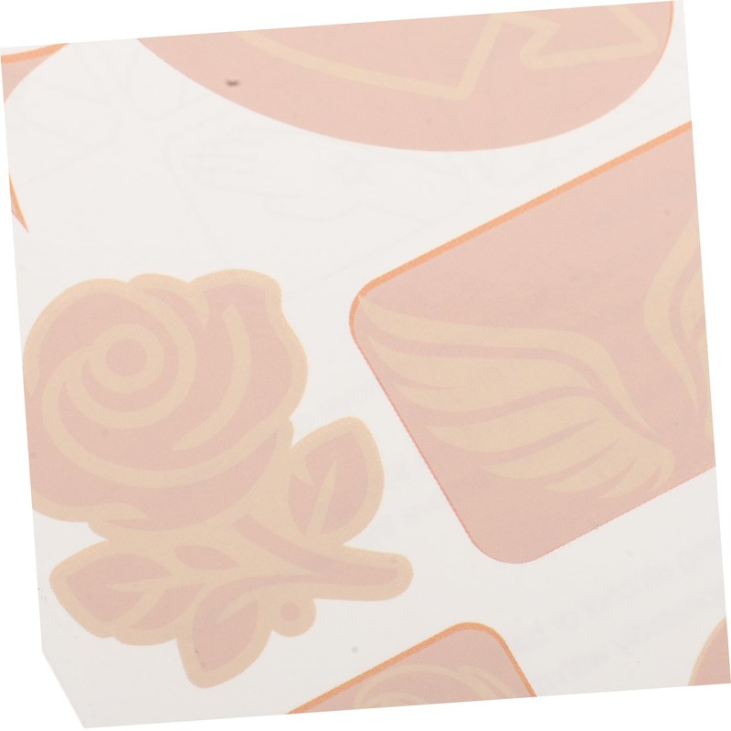 IWOWHERO Small Temporary Spa Birthday Party Supplies Temporary Sticker for
