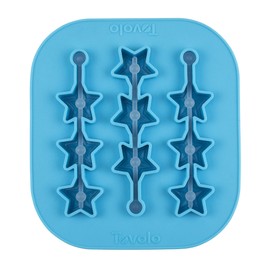 Tovolo Star Swizzle Stirrer Stick Ice Mold, Highball Size, Flexible Silicone, Dishwasher Safe