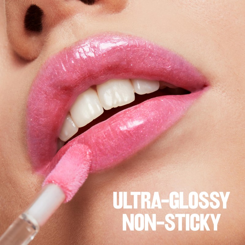 Revlon Super Lustrous Lip Gloss, Non-Sticky, Hydrating, High Shine Finish,