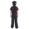 Party City Super Policeman Kids Cosplay Costume, 47.2 inches (120