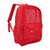 Mesh Backpack Heavy Duty Lightweight Large Capacity Washable See Through