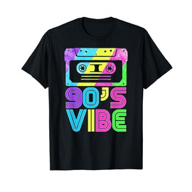 90s Vibe | Retro Aesthetic Costume Party Wear Outfit T-Shirt