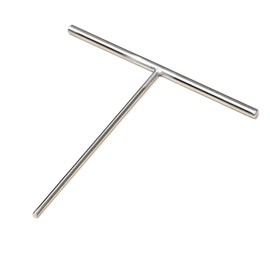 Echaprey Professional T Shape Stainless Steel Crepe Maker Batter Spreader to Fit Large Crepe Pan Maker (Large B)