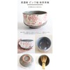 Honjien Green Tea Set, Mino Ware, Cherry Blossom Rice Bowl