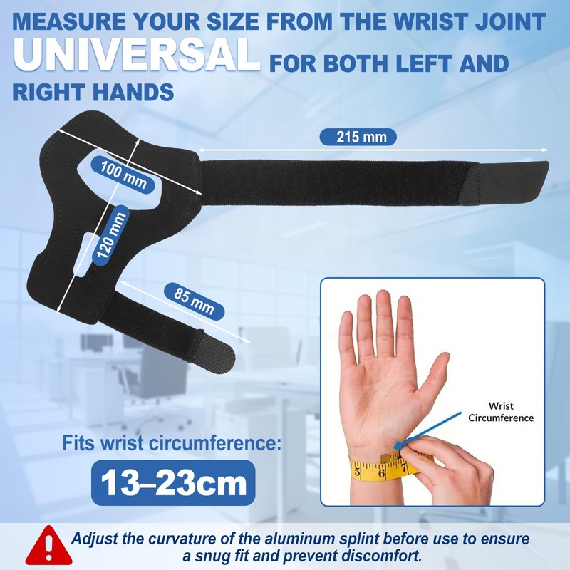 SENLINLIN Thumb Brace Right Left Breathable CCD Joint Bandage, Skin-friendly