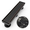 WEBANG 12 Inch Linear Shower Drain Rectangular Floor Drain with