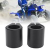 2pcs 1in High Temp Exhaust Clamp Aluminum Butt Joint Exhaust