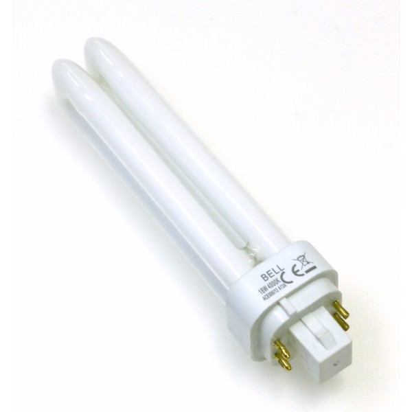 2x 18 watt CFL 4 pin Energy Saving Lamp 18W