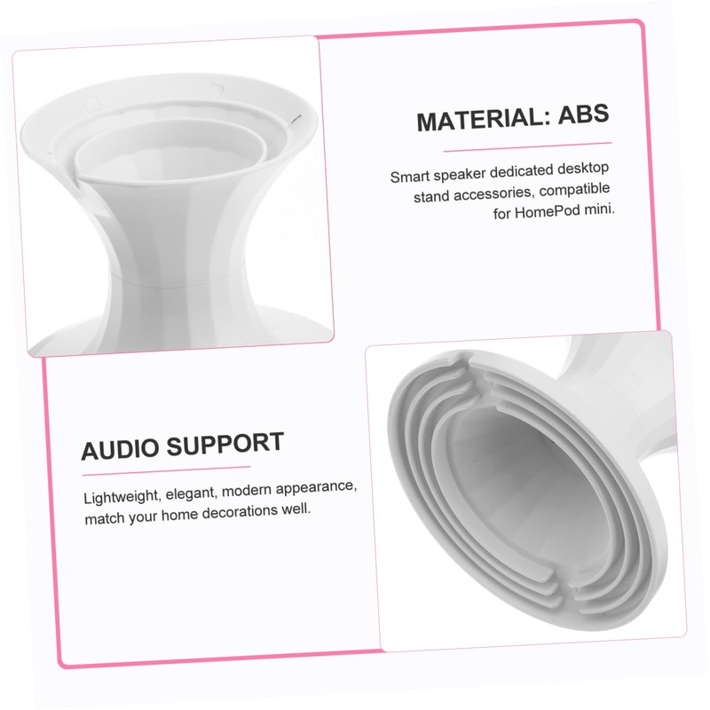 Mobestech 2pcs Tabletop Speaker Stand for Audio Bracket Design for