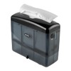EZbrnd Countertop MULTIFOLD Paper Towel Dispenser for kitchen/bathroom/office/RV/Airbnb, Pearl Black,