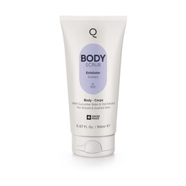 IONIQ BODY Scrub Body Scrub - Refines the complexion & soothes the skin - Natural Exfoliating Formula with Cucumber Water & Oat Extract - Sulphate & Paraben Free & Vegan - Made in Switzerland