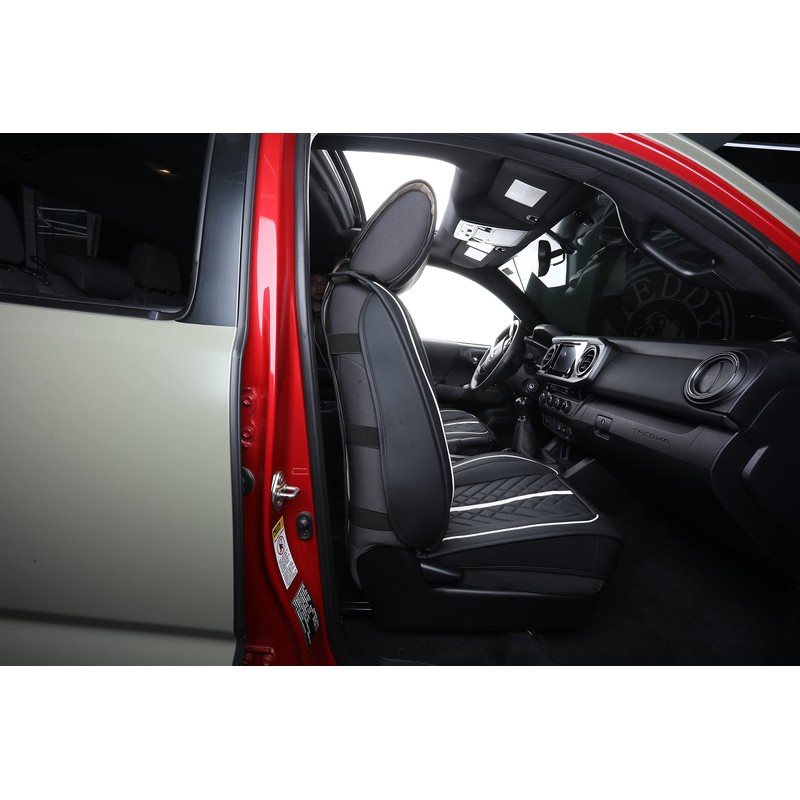 Tomatoman Toyota Tacoma Seat Covers Compatible with 2005-2022 2023 2024
