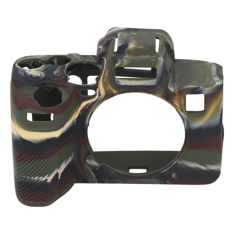 Camouflage Camera Protective Case Silicone Washable Scratch Resistant Digital Camera