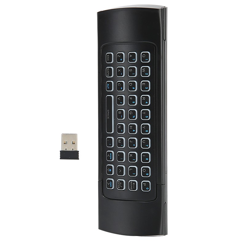6‑Axis Backlight 2.4G Wireless Double Sides Keyboard Infrared Sensor Remote