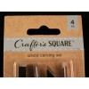 Crafter's Square - Wood Carving Set - 4 PC -
