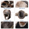 TOP-EX XL/XXL Unisex Winter Faux Fur Trapper Hats for Men