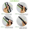 Valchoose Upgraded Universal UTV Windshield Wiper Kit, Index Any Position