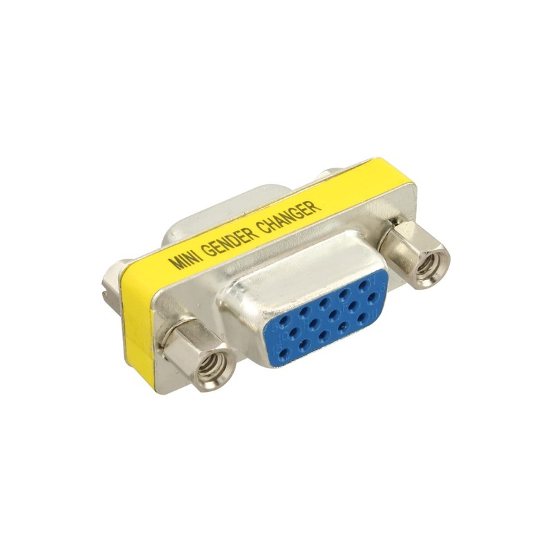 Intos Mini Adapter Hd15 Female/HD15 Female Gender Changer