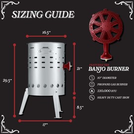 CONCORD Stainless Steel El Grande Comal Stove