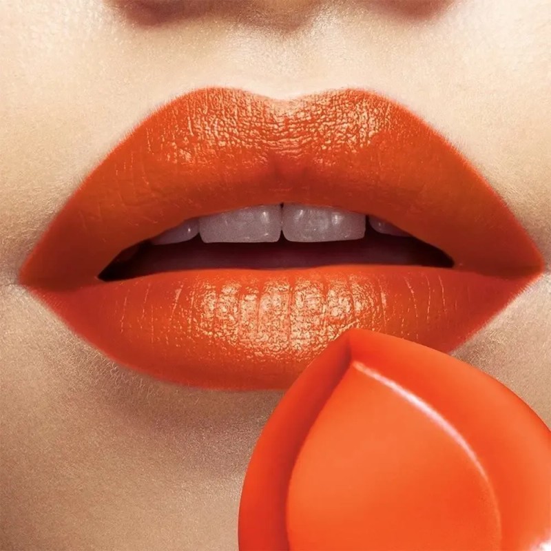 2 Labial Maybelline Color Sensational 880 Naranja Eléctrico