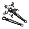 London Craftwork Crankarm Set For BROMPTON Crankset Lightweight in BLACK