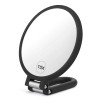Unbranded Double Sided Folding Hand Mirror, Adjustable Magnification for Makeup