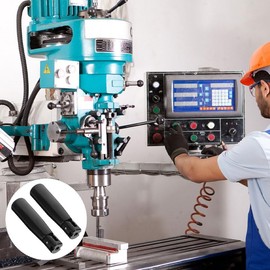 OUNONA Foldable Crank Handle 2.55 Inch Revolving Machine Grip with Rotating Handwheel for Industrial Tool Operations Compact and Portable Set of 2